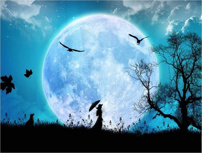 Заговоры в полнолуние
