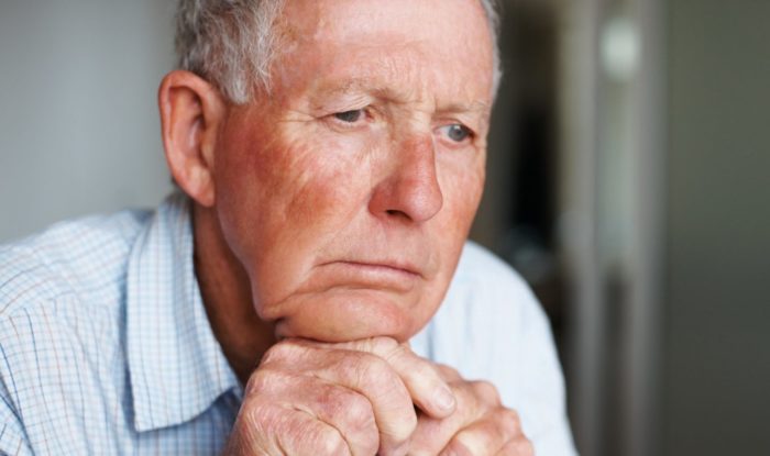 Грустный старик